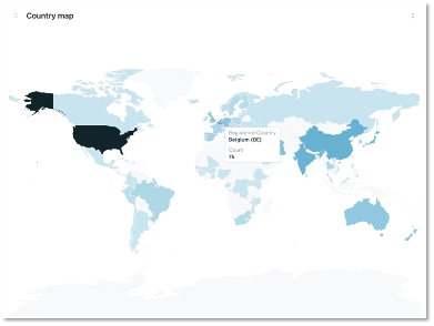 DISQOVER choropleth chart